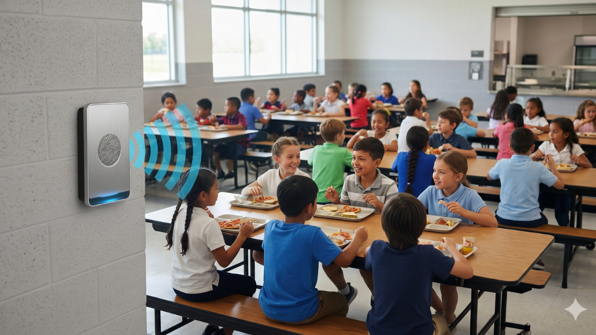 audio intelligibility k12 school security gap